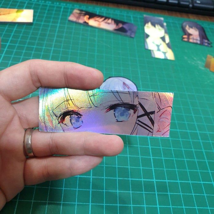 Sticker Hologram Anime Slap - PSH823 - Siesta