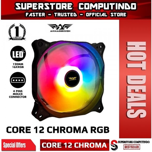 Fan Casing Armaggeddon CORE 12 CHROMA 120mm