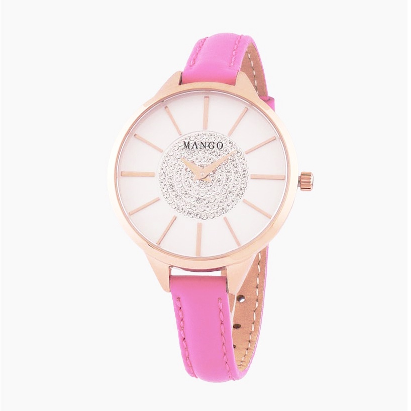 Mango MA6704L-16 - Jam Tangan Wanita - Pink