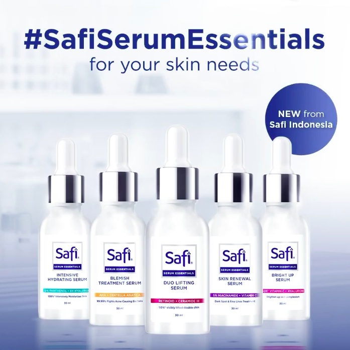 SAFI Serum Essentials 30ml | Blemish / Bright Up / Duo Lifting / Dark Spot / Skin Renewal