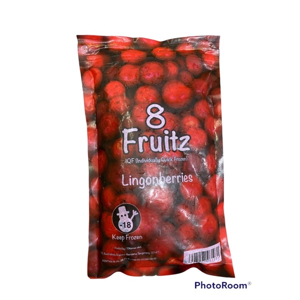 8 Fruitz IQF Frozen Fruit 500gr