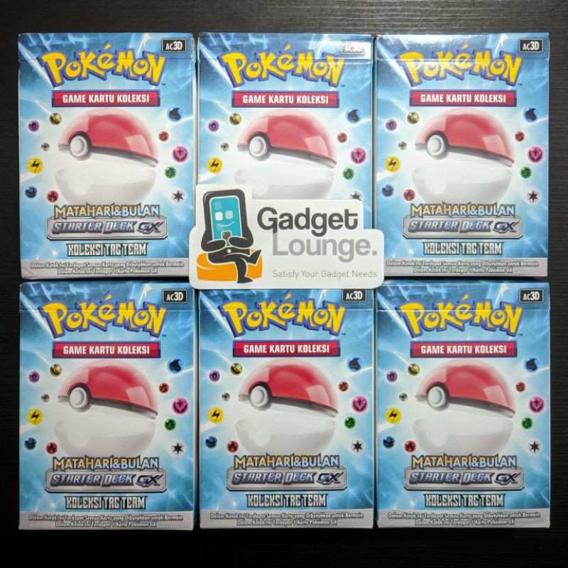 Kartu Card Pokemon Tcg Indonesia Td Starter Deck Set 5 Koleksi Tag Team Sealed Shopee Indonesia