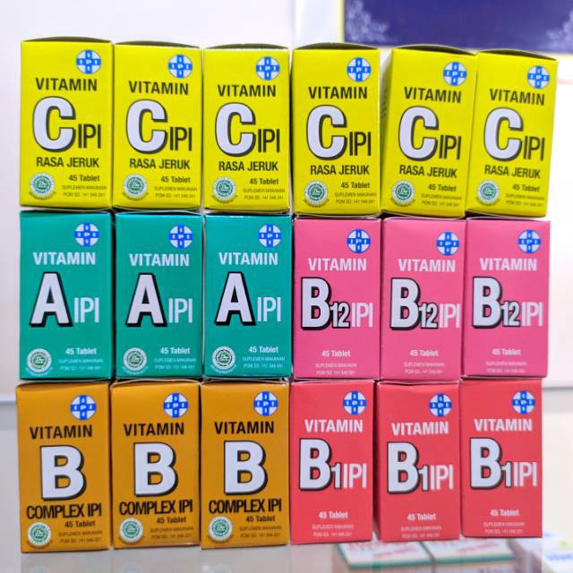 Vitamin IPI (Vit C, Vit A, Vit B1, Vit B Complex)
