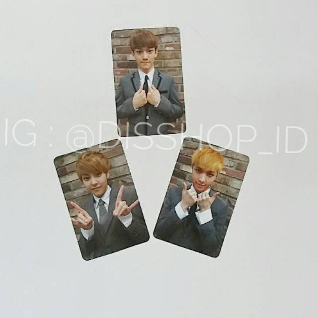 EXO - Official Photocard Growl