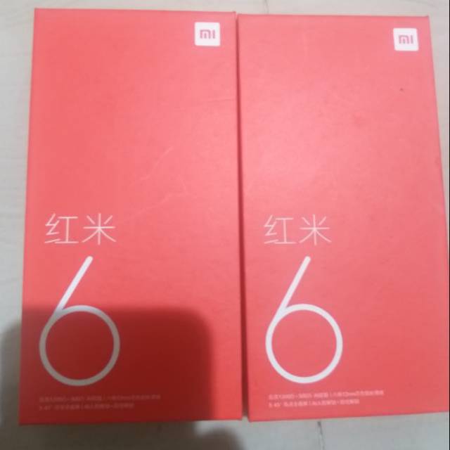 

Dus box xiaomi 6 ready semua warna free imei