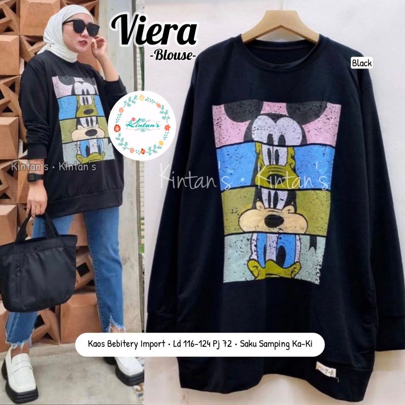 VIERA BLOUSE BY KINTAN'S (BLOUSE MUSLIMAH) Sweater rekomended