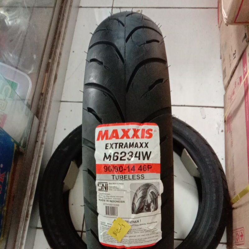 Jual Ban Maxxis Extramaxx M W Tubeless Ban Motor Scooter Matic Maxis Ring