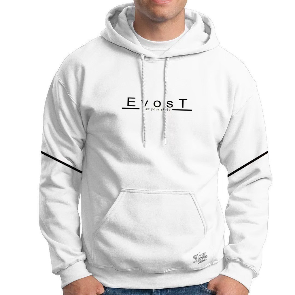 Jaket Sweater Hoodie Pria Distro Evost Original