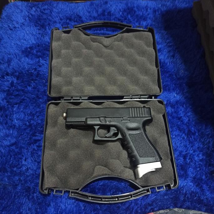 GUN CASE HARDCASE KOPER PISTOL AIRSOFT AIRGUN BOX