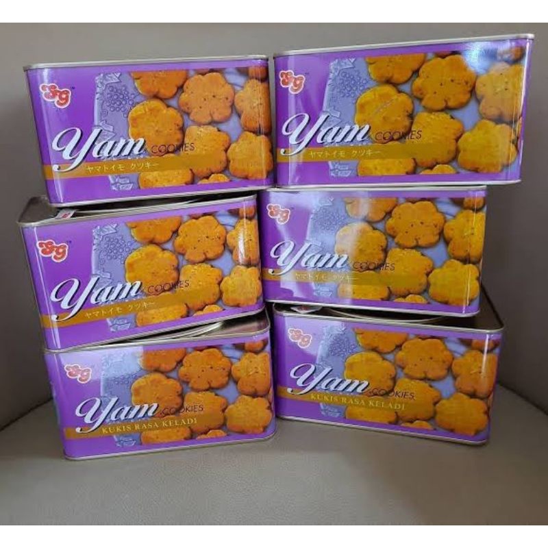

Biskuit Keladi Yam Cookies