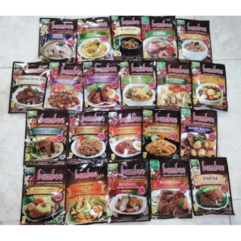 

bumbu bamboe instant bumbu rawon rendang kare soto