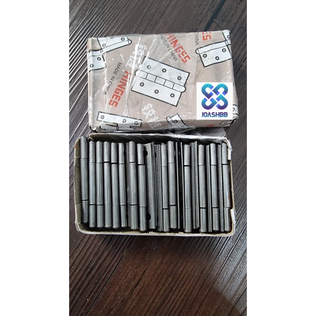 Engsel Tipis RRT 2&quot; inch (5cm) isi 24buah (12set) (1lusin set)