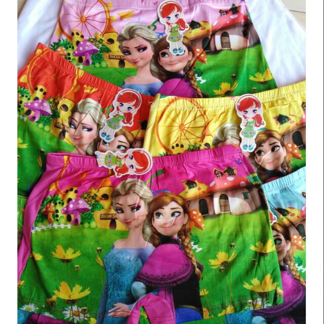 Promo!!Cd boxer karakter frozen anak cewek