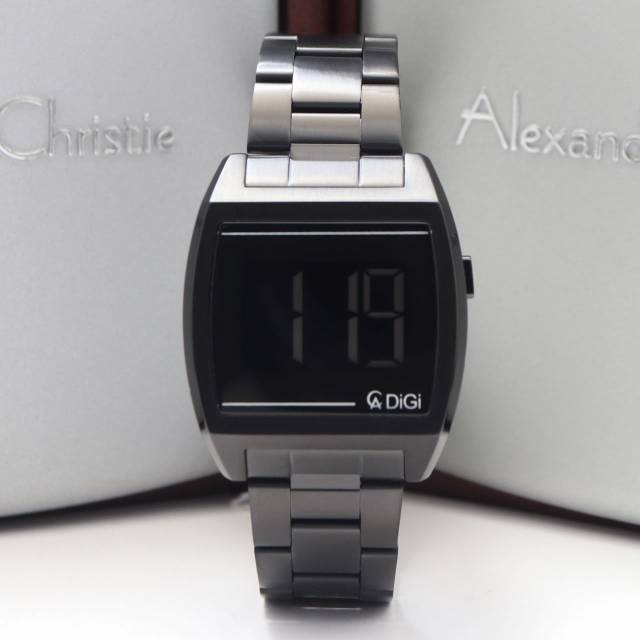 JAM TANGAN PRIA / WANITA ALEXANDRE CHRISTIE AC 9229 / AC9229 FULL BLACK ORIGINAL