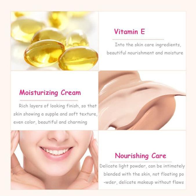 Bbmaerc- Bioaqua 2 In 1 Base Makeup Bb Cream Primer Foundation Flawless Make Up - Ivory -Asliii.