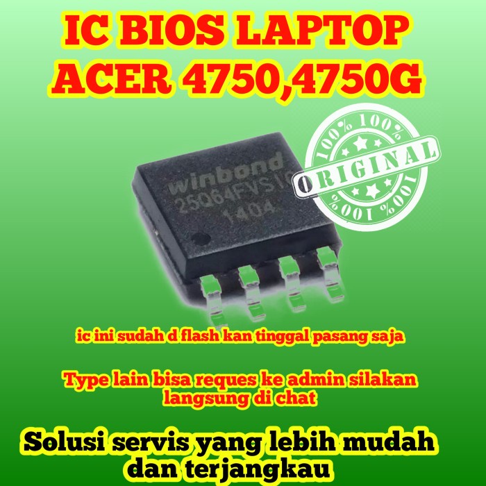 ic bios laptop merk acer