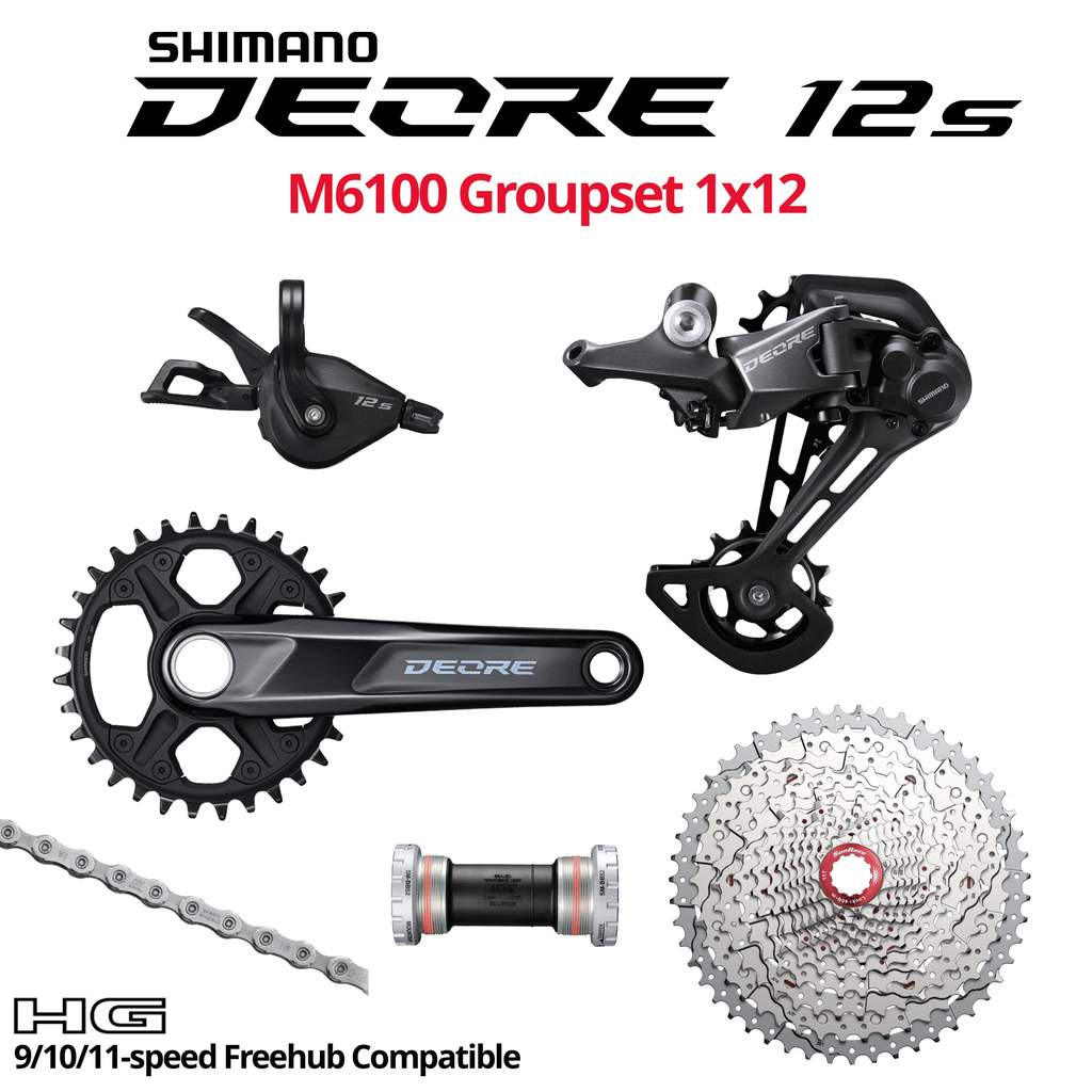 Grupset Shimano Deore M6100 12 Speed