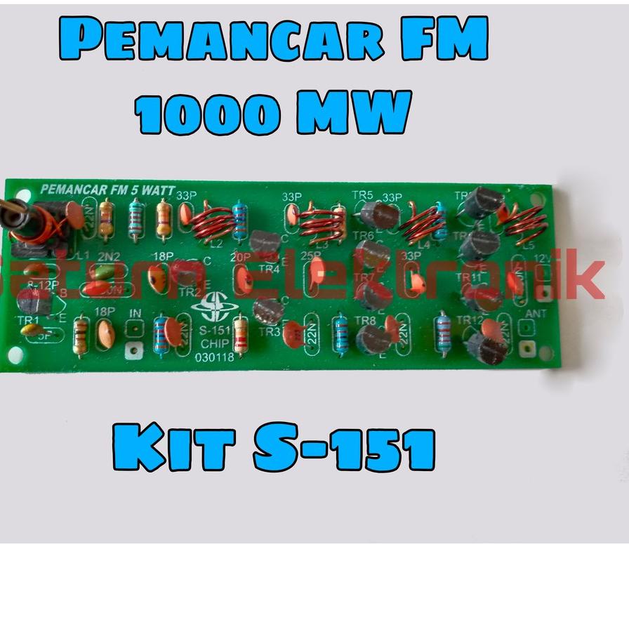 ❖IMPORT❖Kit Pemancar FM 1000 MW S-151