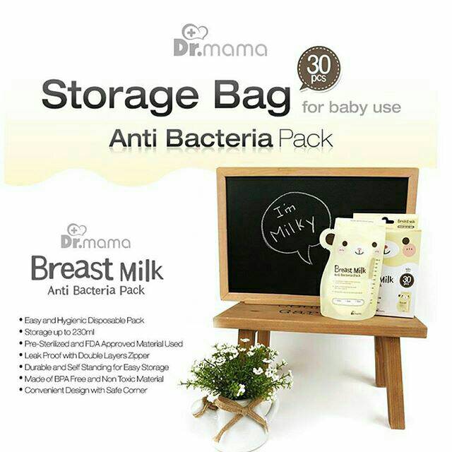 Dr mama anti bacteria pack - breast milk