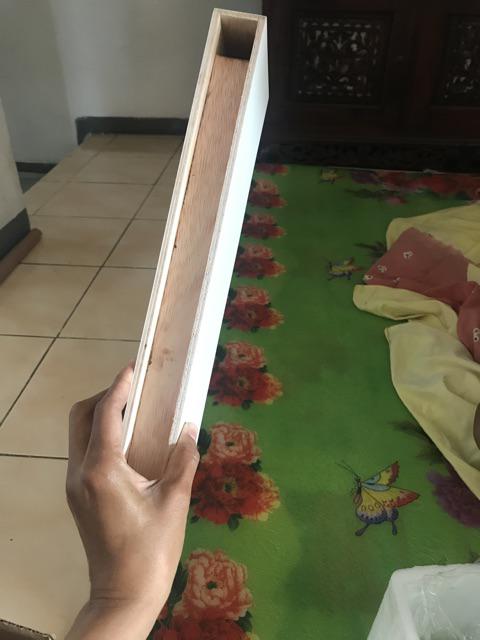 Set Rak Dinding Minimalis 3 Pcs Ukuran 40 & 40 & 40 Cm Rak Ambalan Dinding Tempel Ambalan Gantung