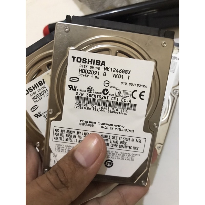 Hardisk Laptop 120Gb sata