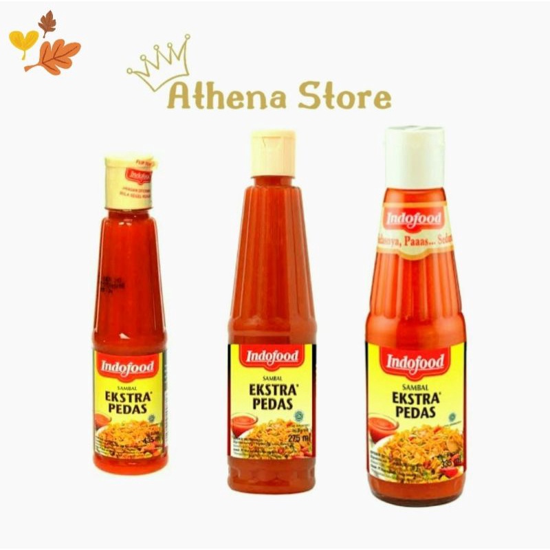 

[AS] Sambal Indofood Ekstra Pedas Pet 135ML, Pet 275ML, Botol 335ML