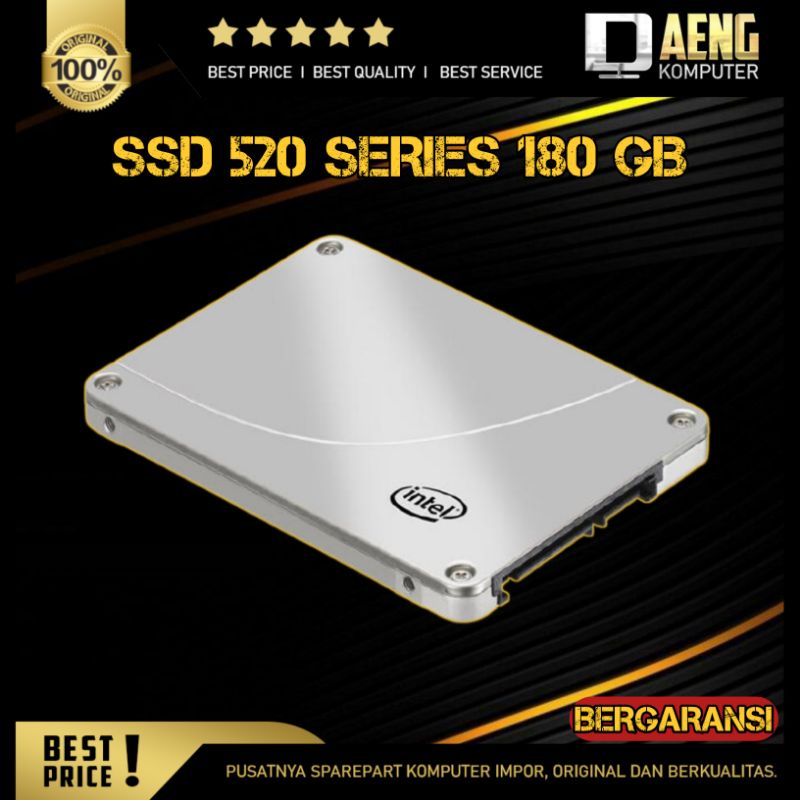 Intel SSD 520 Series 180GB Merk Intel Original Murah