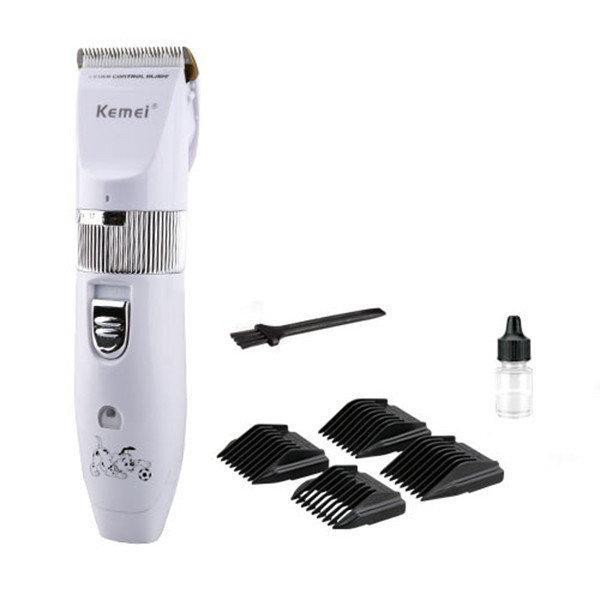 Kemei KM 107 Alat Cukur Bulu Hewan Anjing Kucing Pet Clipper Rechargeable Cukuran Kemei KM-107