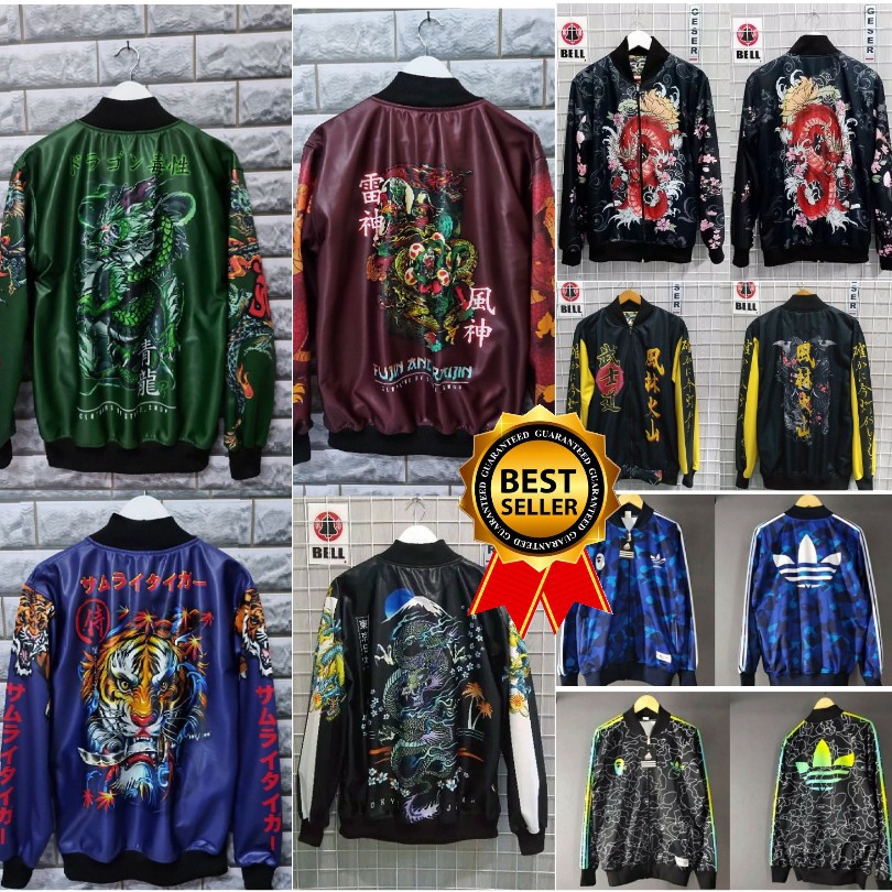 Jaket Sukajan Naga Jepang Murayama Murah hf