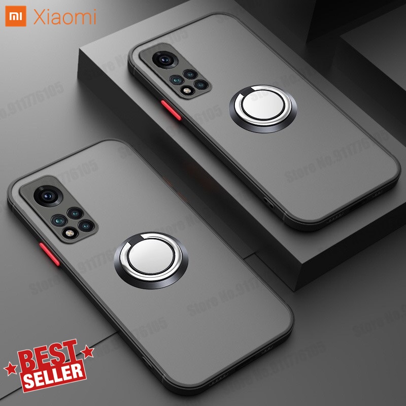 Case Xiaomi Mi10T MI 10T AERO RING STAND Frosted Matte Skin Softcase