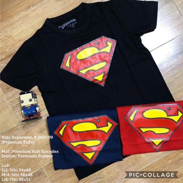 SUPPLIER KAOS ANAK SUPERHERO IMPORT KAOS PRIA COWOK CEWEK navy murah import grosir baju jakarta