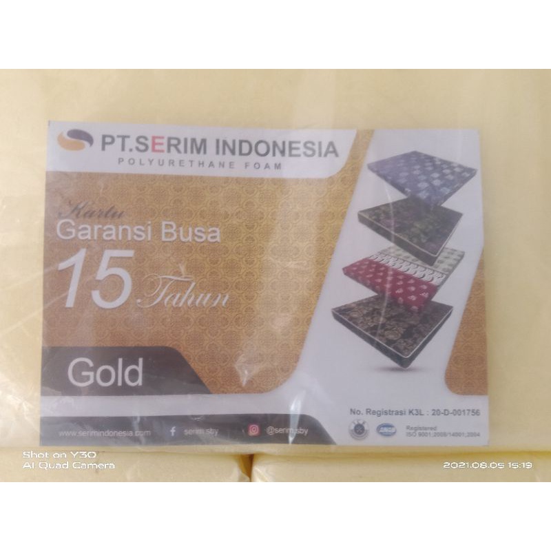 SPON YELLOW (GOLD) AA (GARANSI 15 TAHUN)