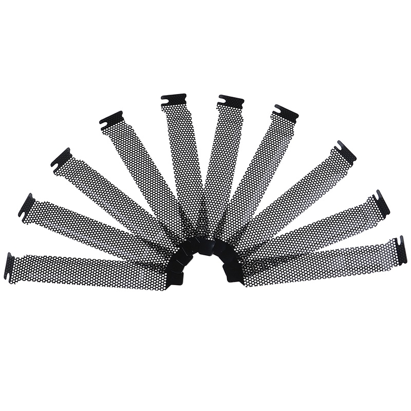 (dreamdreaming.id) 10pcs cover slot PCI filter Debu Warna Hitam Untuk Kamera