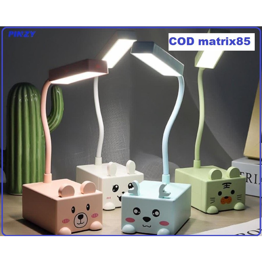 Lampu belajar KOTAK LED charger