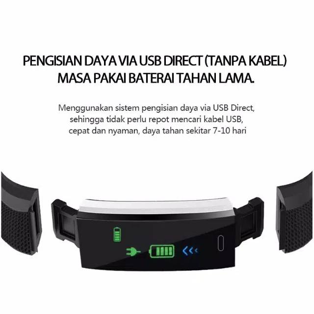 Smartwatch 115 Pro Plus Anti Air IP66 Asisten Olahraga dan Kesehatan