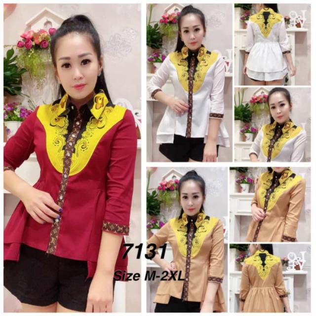 KEMEJA LOUIS VUITTON GOOD QUALITY PREMIUM IMPORT/FASHION WANITA QUALITY SEMIPREMIUM