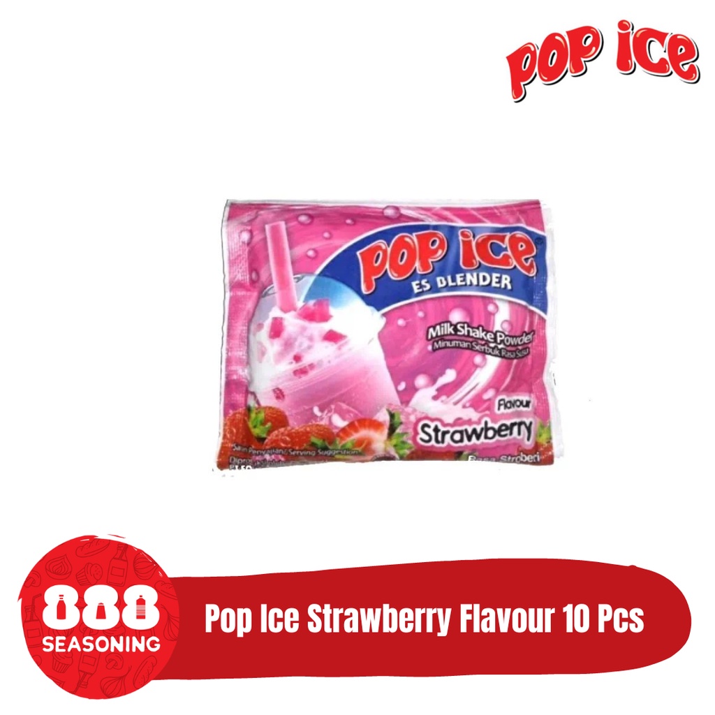 

POP ICE STROBERI STRAWBERRY FLAVOUR 10 SACHET