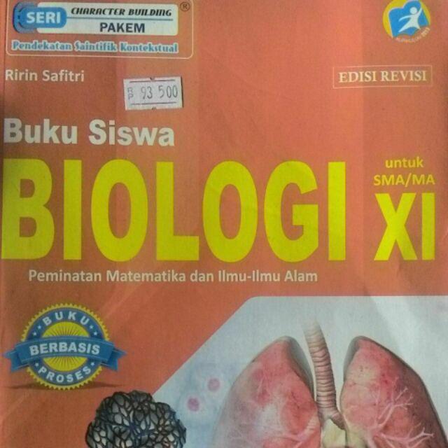 Buku Siswa Biologi Sma Ma Kelas Xi Kemdikbud Shopee Indonesia