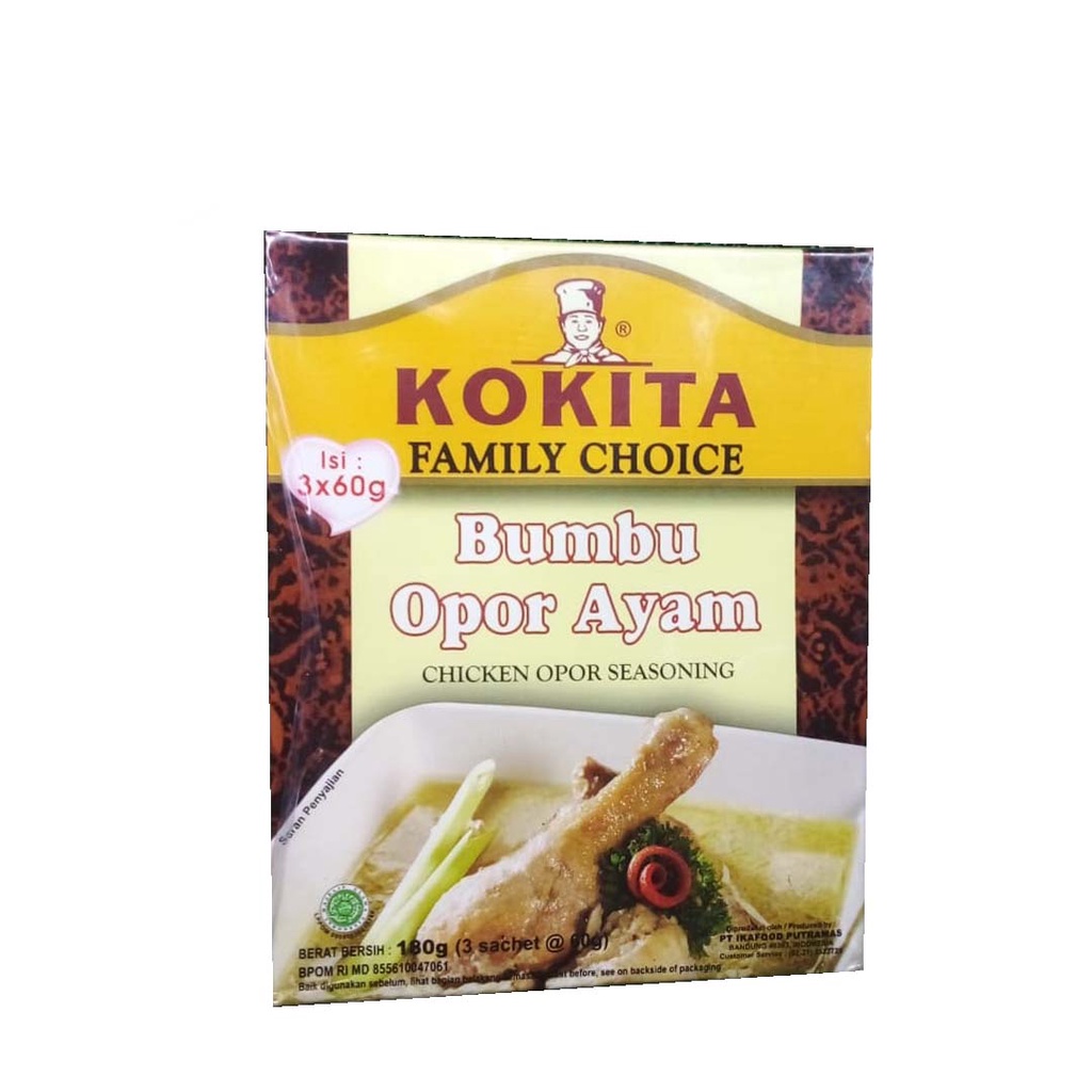 

KOKITA FAMILY CHOICE BUMBU OPOR AYAM 180g