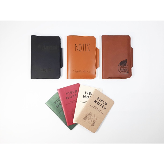 

(BISA COD) Field Notes Organizer Holder Pocket Book - POLOS CARAMEL