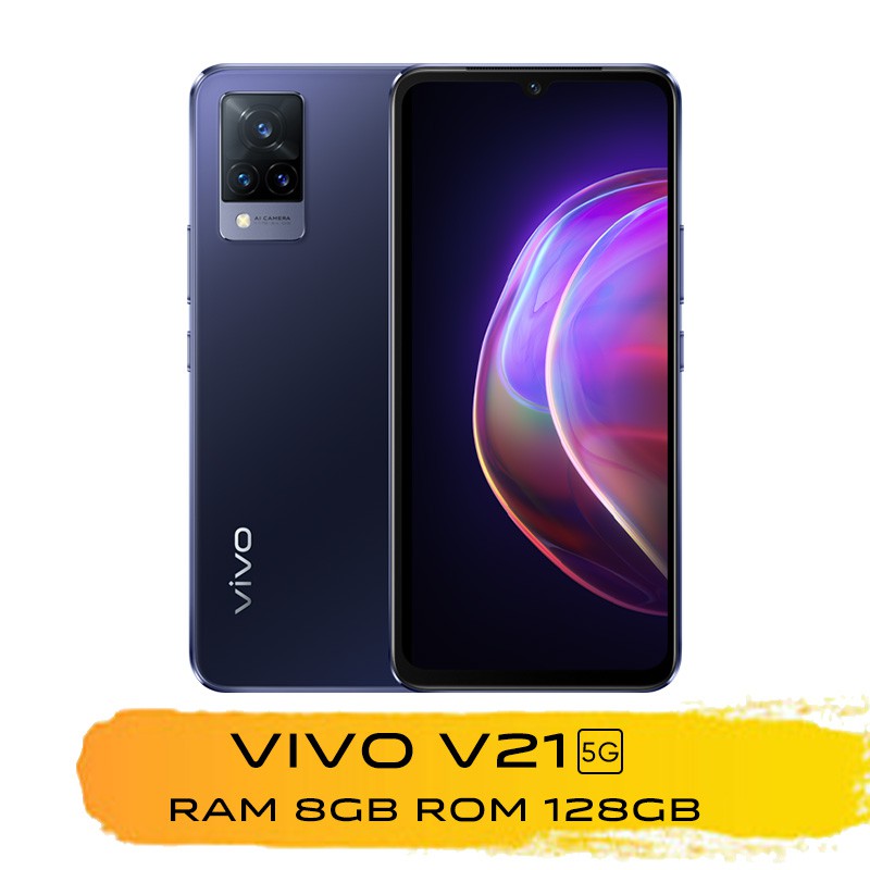 vivo v23e V21 5g 8 128gb Garansi Resmi vivo v23 5G 8/128GB RAM 8GB +4GB Extended ROM 128GB Original Handphone vivo HP vivo v21 4G baru 2021 hp vivo v20 cuci gudang bisa cod bisa cicilan 0% bunga pinjaman Gratis ongkir 100%-V21 5G Dusk Blue