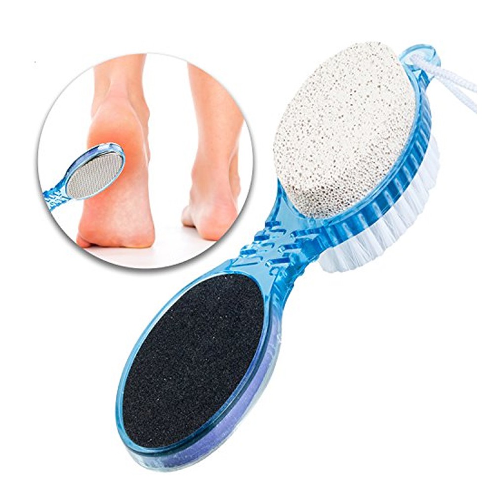 4 Step Pedicure Paddle Brush Sikat Perawatan Kulit Kaki Kuku Tumit Ped