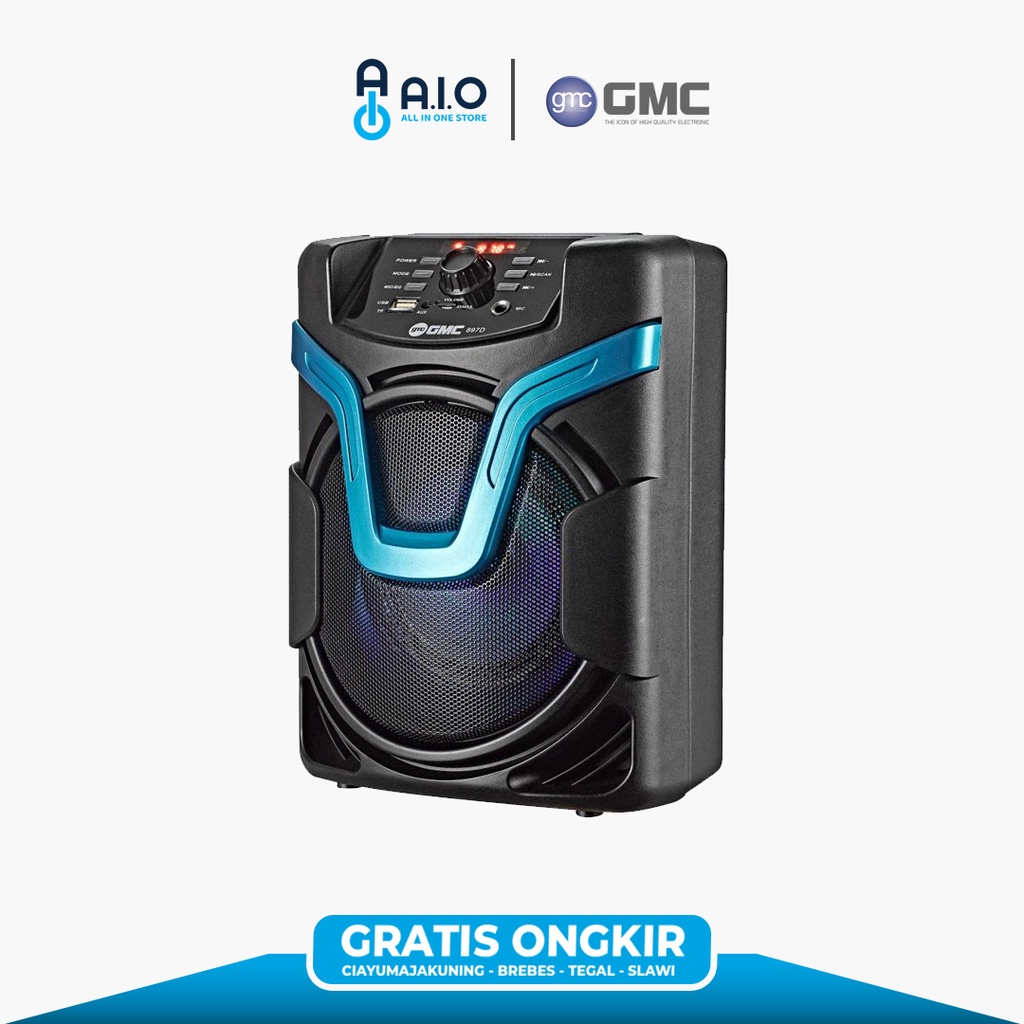 GMC SPEAKER 897D MULTIMEDIA BLUETOOTH | TERMURAH + GRATIS ONGKOS