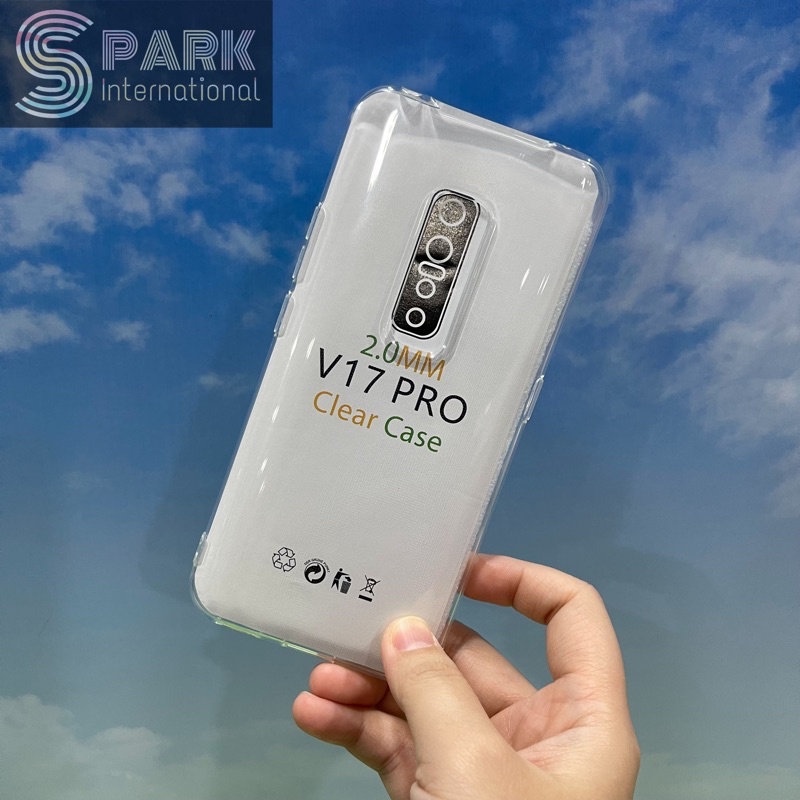 CLEAR CASE VIVO V17PRO SOFTCASE TPU 2.0MM PROMO SEN