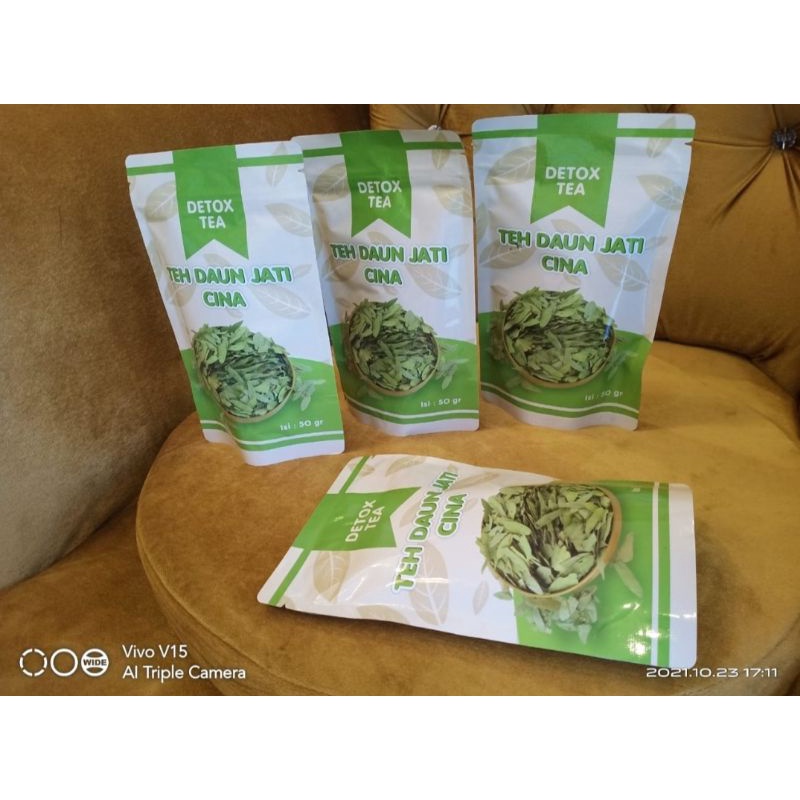 

Detox tea teh daun jati cina original