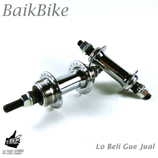 Hub Steel Chrome Sepeda 36 Hole Kokoh