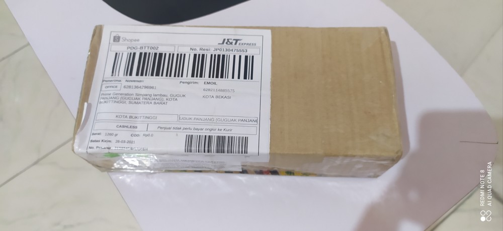 Packing Dus Tambahan