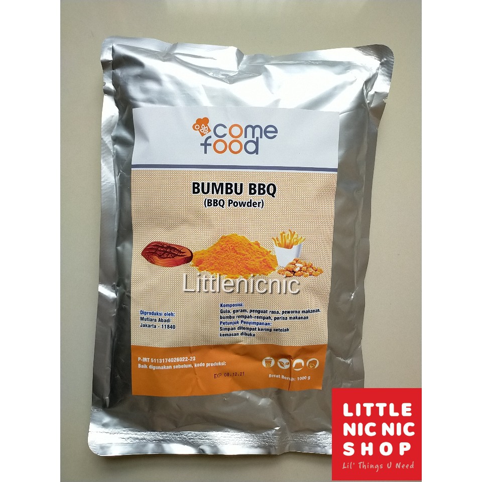 

RB Come Food BBQ Bumbu Tabur barbeque powder seasoning 1 Kg