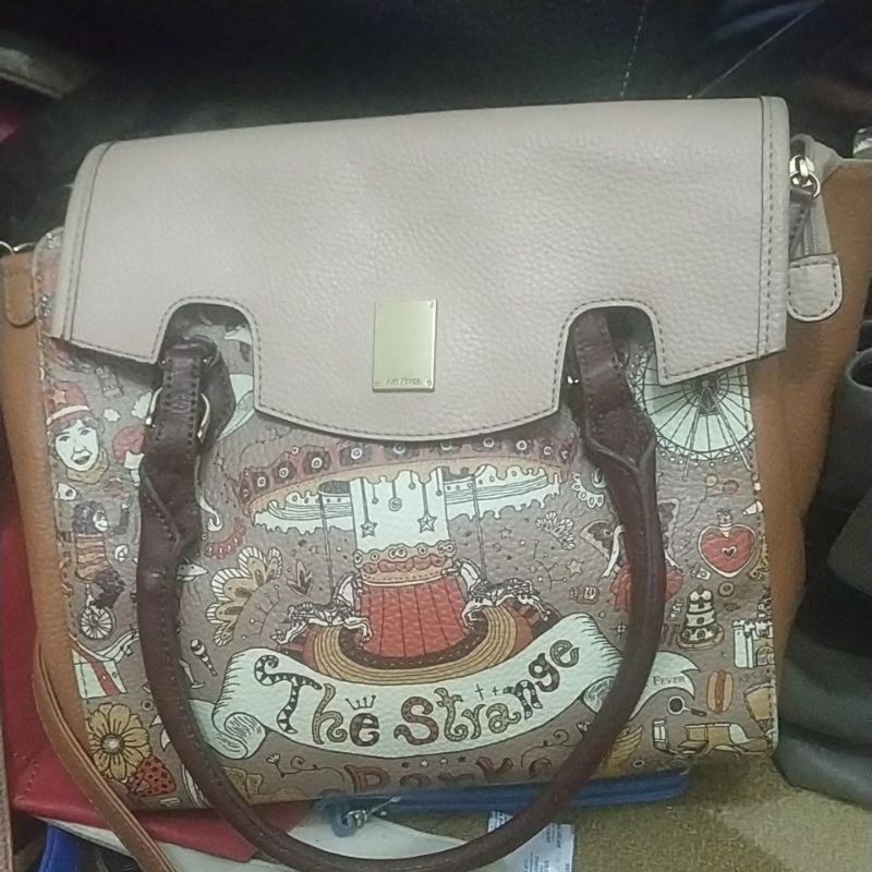 live tas brera art coklat