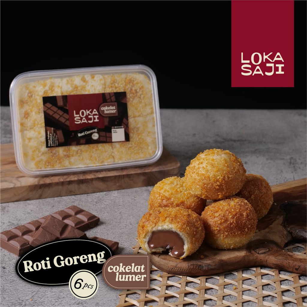 READY Roti Goreng Lokasaji-COKLAT LUMER